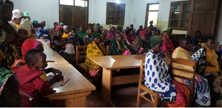 Women meeting conducted at mgeta centre for farmers and agriculture at 17th December 2019
